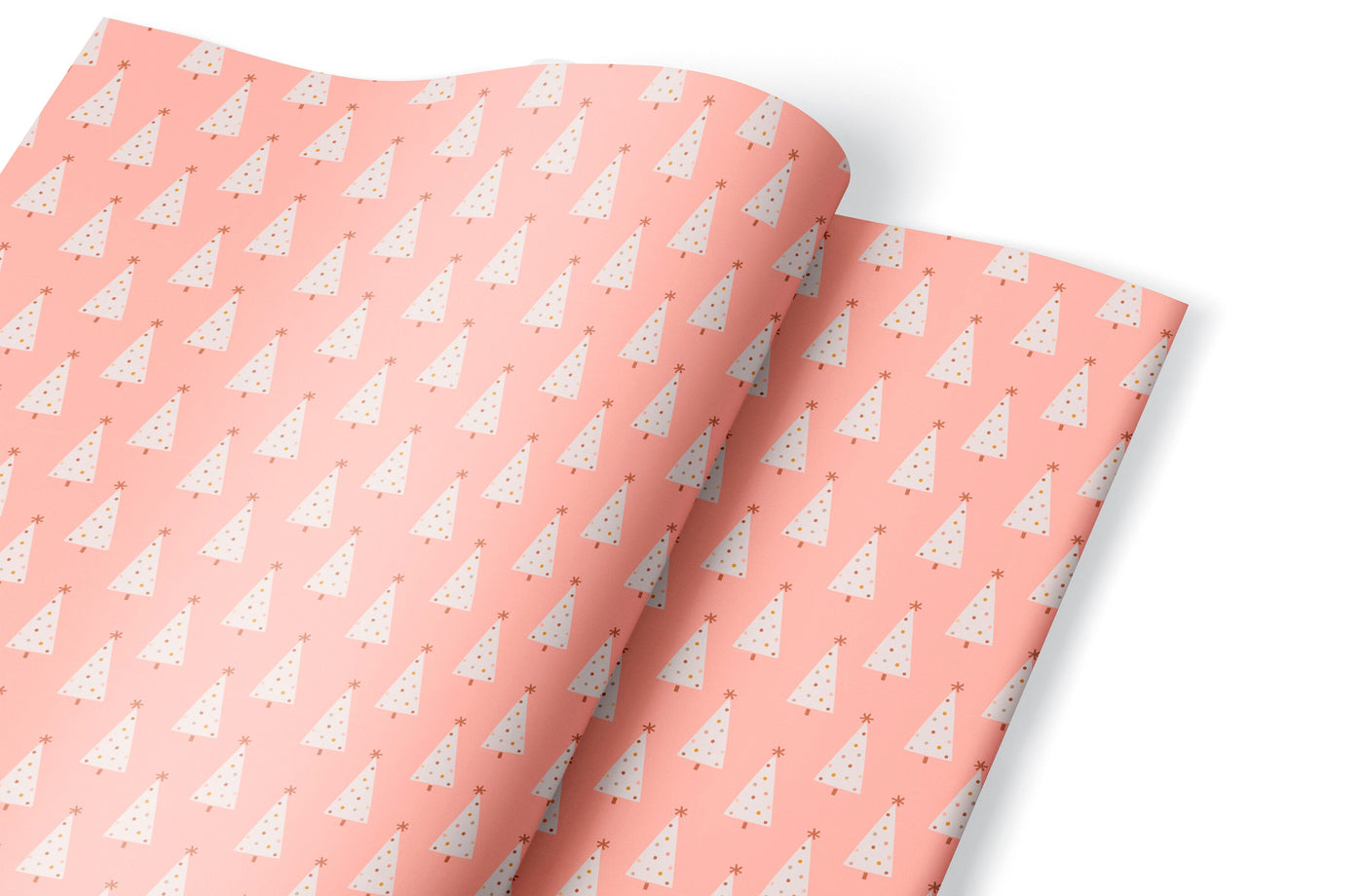 Wrapping paper, Boho holiday pattern, Xmas gift wrap sheets, Secret Santa wrapping paper rolls, Christmas wrapping paper for corporate gifts