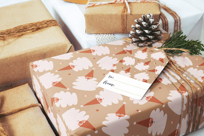 Gift Wrap, Santa Claus