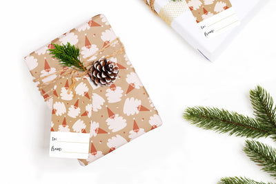 Gift Wrap, Santa Claus