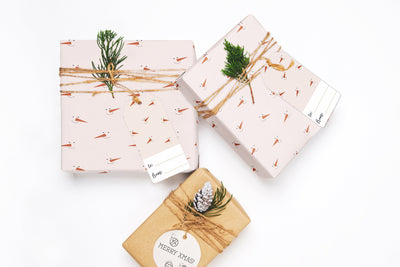 Gift wrap, Snowman