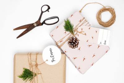Gift wrap, Snowman