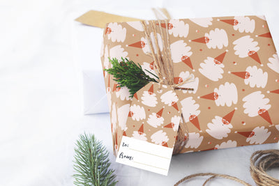 Gift Wrap, Santa Claus