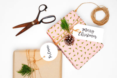 Wrapping Paper - Gift wrap sheets with fun boho pattern design - Holiday wrapping paper your Xmas gifts, Christmas Gifts, Best friend gifts