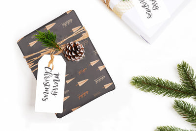 Wrapping Paper, Holiday gift wrap sheets with unique festive design perfect for gift giving, Xmas gifts, Christmas wrapping paper, 