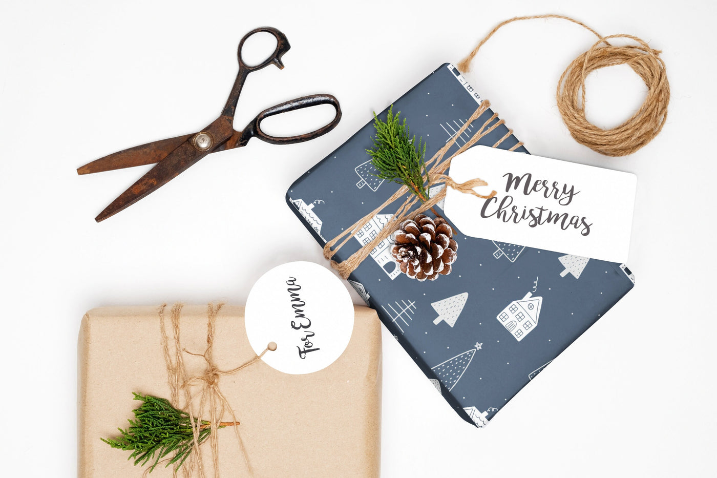 Christmas wrapping paper - Gift wrap sheets with fun boho pattern design - Holiday wrapping paper your Xmas gifts, Gifts, Best friend gifts