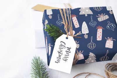 Wrapping Paper, Holiday gift wrap sheets with unique festive design perfect for gift giving, Xmas gifts, Christmas wrapping paper, 