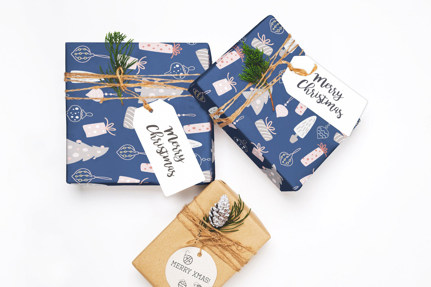 Wrapping Paper, Holiday gift wrap sheets with unique festive design perfect for gift giving, Xmas gifts, Christmas wrapping paper, 