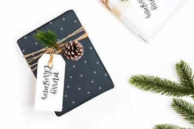 Gift Wrap, Stars at Night