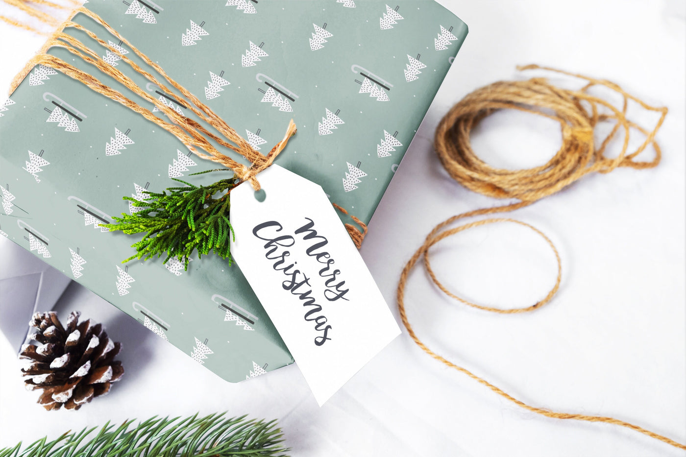 Wrapping paper, Boho holiday pattern, Xmas gift wrap sheets, Christmas wrap, Wrapping paper rolls for corporate gifts, wps0160