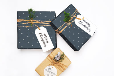 Gift Wrap, Stars at Night