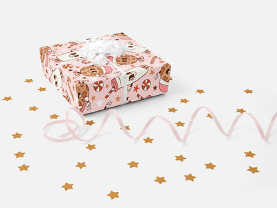 Gift Wrap, Milk & Cookies