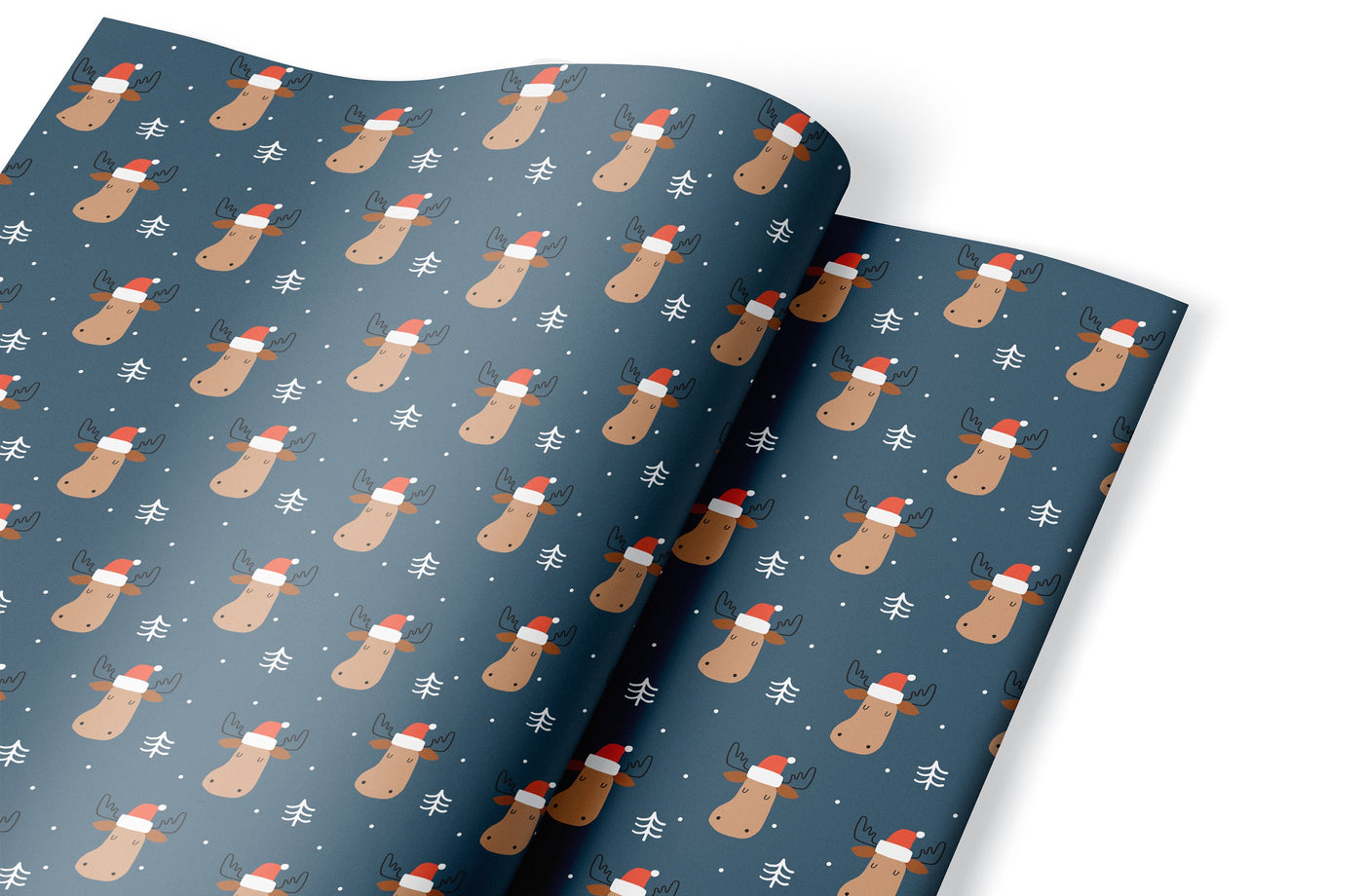 Christmas wrapping paper, Gift wrap sheets with fun boho pattern design, Holiday wrapping paper Xmas gifts, Gifts, Best friend gift, wps0154