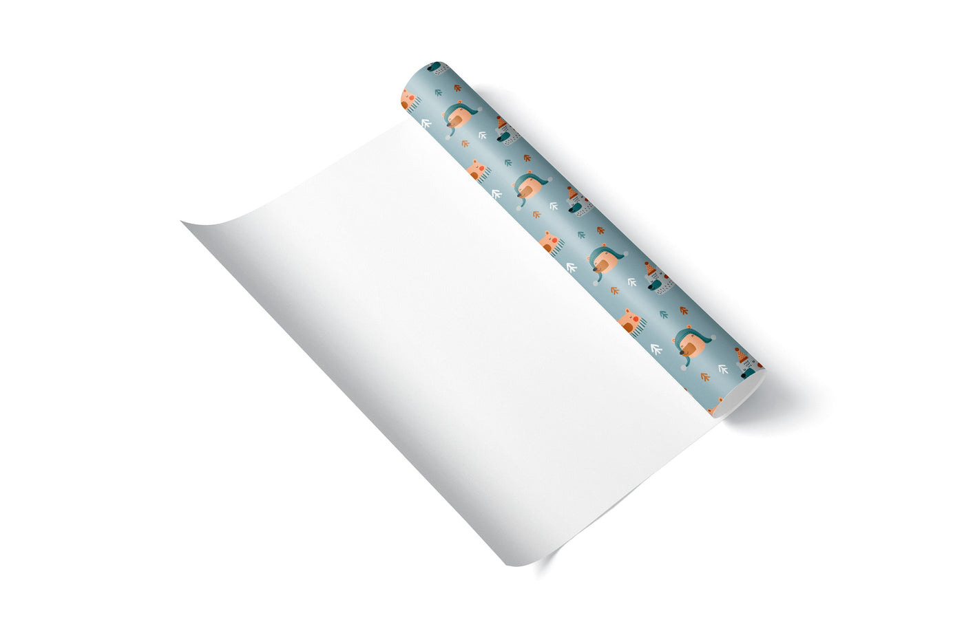 Christmas wrapping paper, Gift wrap sheets with fun boho pattern design, Holiday wrapping paper Xmas gifts, Gifts, Secret Santa, wps0175