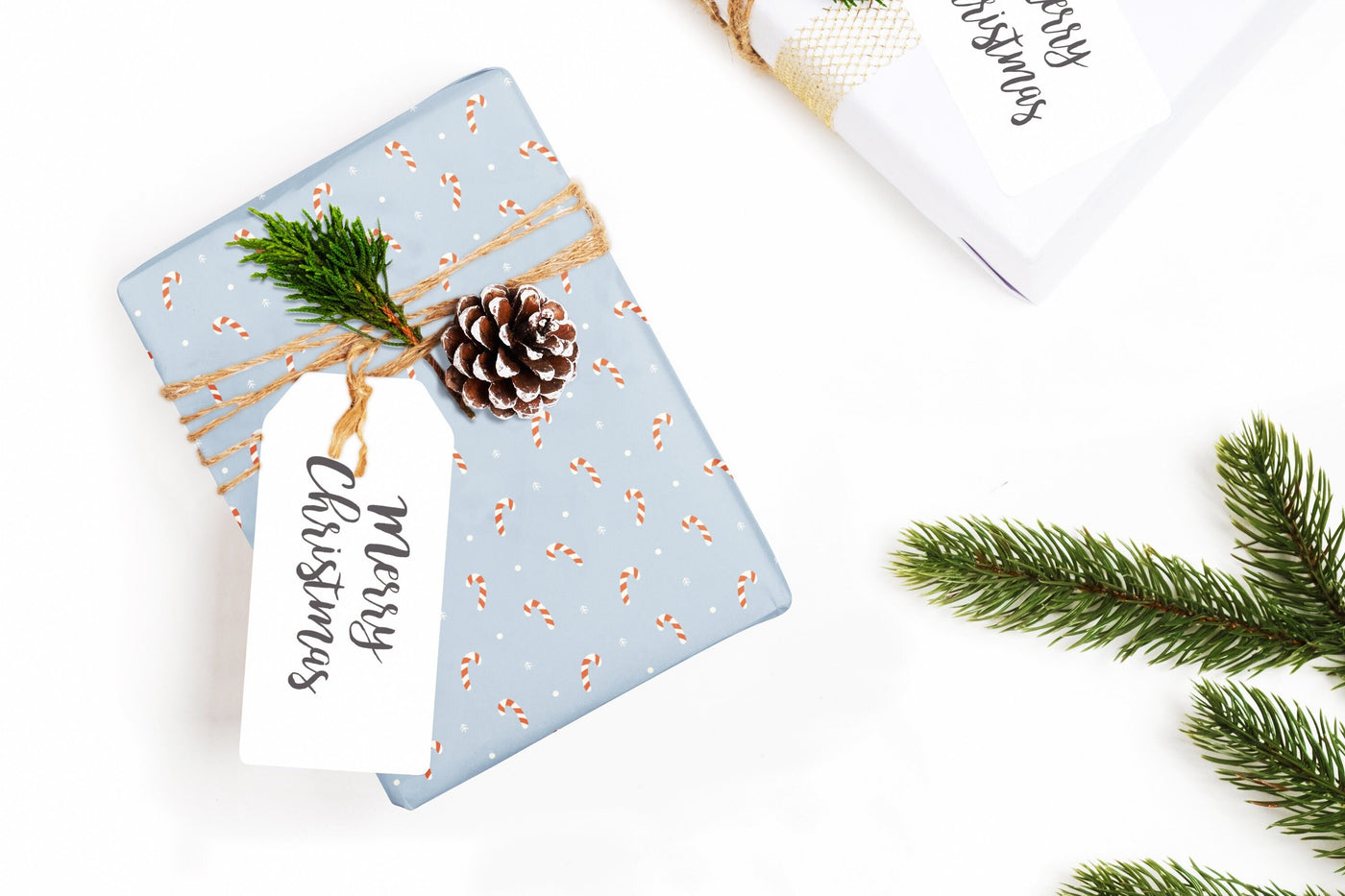 Christmas wrapping paper, Gift wrap sheets with fun boho pattern design, Holiday wrapping paper Xmas gifts, Gifts, Secret Santa, wps0182