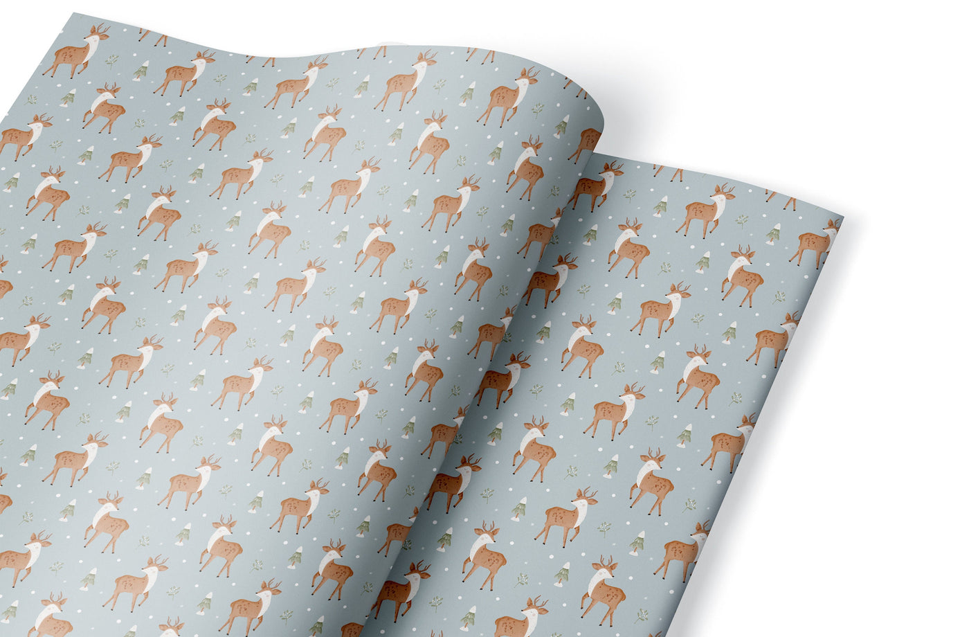 Christmas wrapping paper, Gift wrap sheets with fun boho pattern design, Holiday wrapping paper Xmas gifts, Gifts, Secret Santa, wps0187