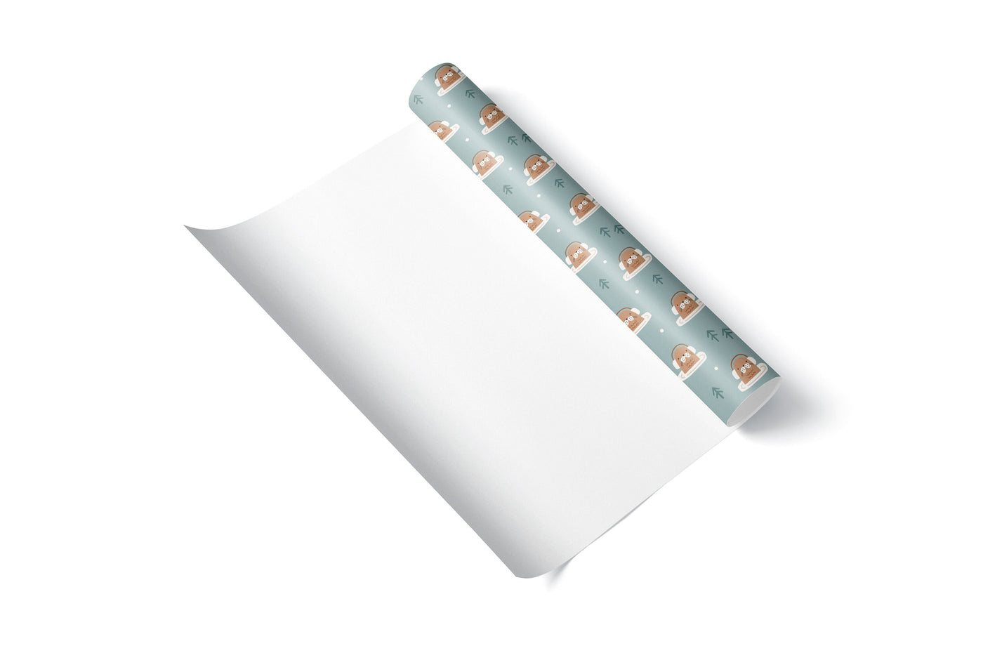 Christmas wrapping paper, Gift wrap sheets with fun boho pattern design, Holiday wrapping paper Xmas gifts, Gifts, Secret Santa, wps0166