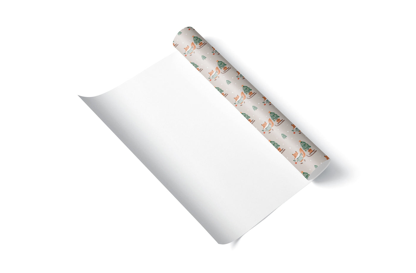 Christmas wrapping paper, Gift wrap sheets with fun boho pattern design, Holiday wrapping paper Xmas gifts, Gifts, Secret Santa, wps0179