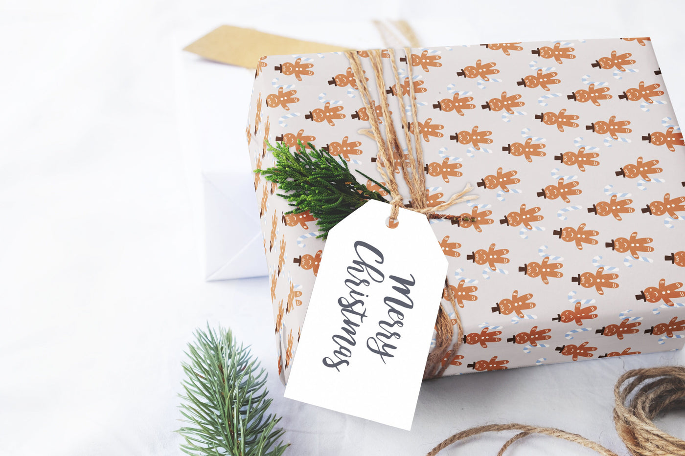 Christmas wrapping paper, Gift wrap sheets with fun boho pattern design, Holiday wrapping paper Xmas gifts, Gifts, Secret Santa, wps0180